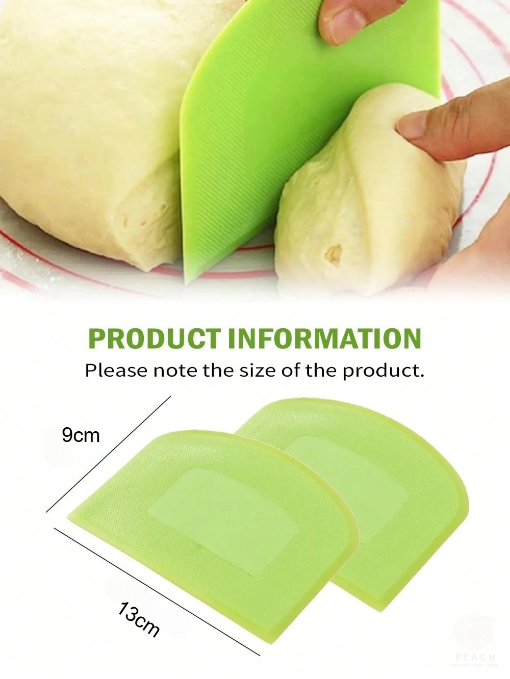 2Pcs Flexible Dough Scraper, F - Bench Scraper Dough recensie en prijs