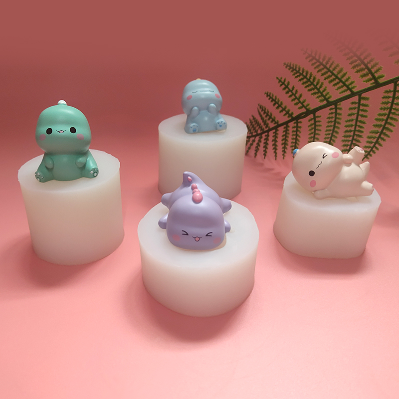 Dinosaurs Silicone Soap Molds  - Baking Kitchen Kids recensie en prijs