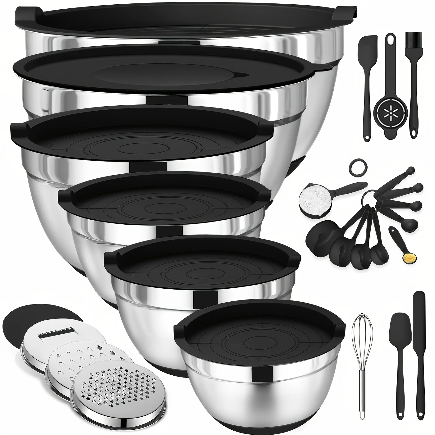Set of Mixing Bowls Made of St - Kitchen Baking Bowls recensie en prijs