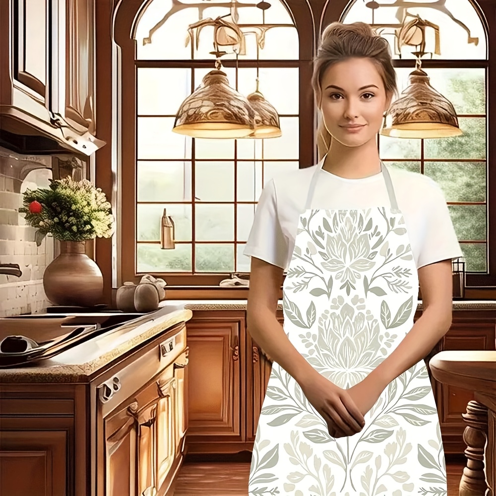 1pc Vintage Floral Apron Botan - Kitchen Baking Ideas recensie en prijs