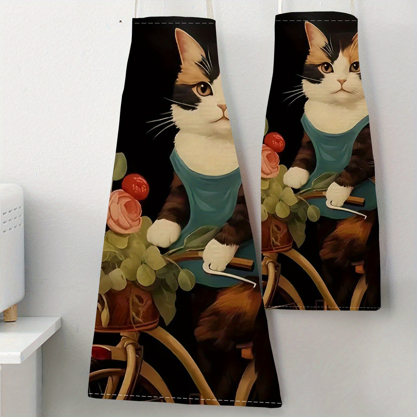Linen Apron Funny Cat Sunglass - Kitchen Baking Ideas recensie en prijs